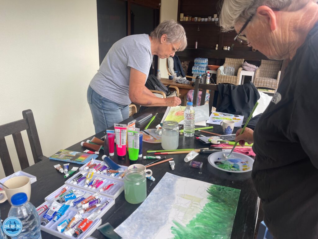 Painting workshops on Crete. There are possibilities for painting.