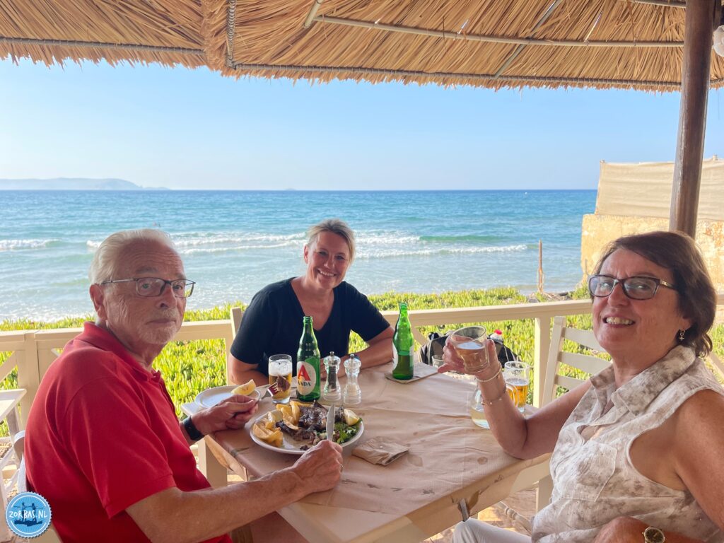Enjoy the real Cretan food in one of the restaurants on Crete