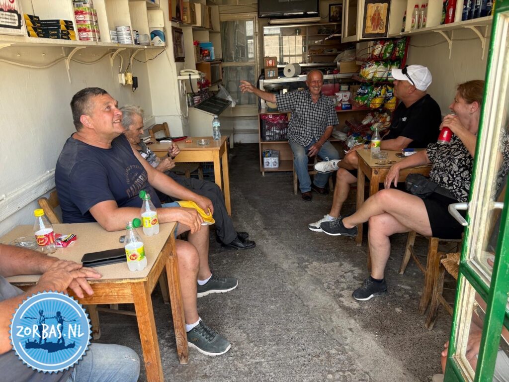Visit the local kafeneions on Crete. Go around and see the real Crete