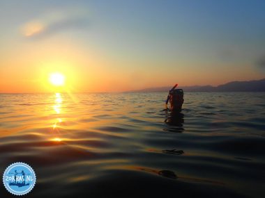 een vroege snorkel dag op kreta
