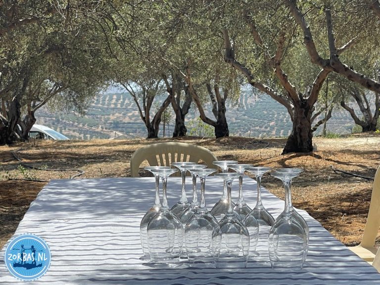 Een kookworkshop op Kreta in onze olijfgaard in Anopoli